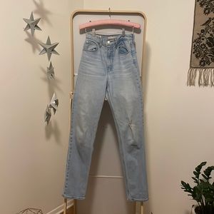 Levi’s 70s high slim straight jeans